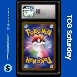 2024 POKEMON SUPER ELECTRIC BREAKER JP #033/106 PIKACHU EX HOLO CGC 10 - Image 2