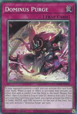 Yugioh! Dominus Purge - RA05-EN150 - Collector's Rare - 1st Edition Near Mint, E - Image 1