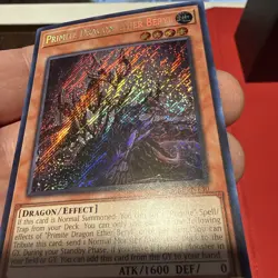 Yu-Gi-Oh TCG Primite Dragon Ether Beryl BLMM-EN130 1st Edition Secret Rare - Image 4