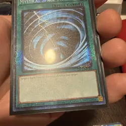 Yugioh Mystical Space Typhoon RA02-EN048 Prismatic Collector Rare 1st Ed NM - Image 3