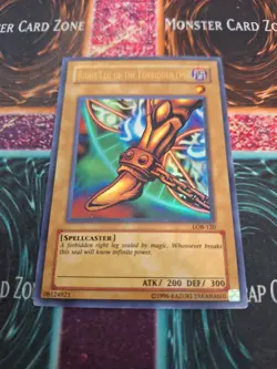 Yugioh Right Leg of the Forbidden One LOB-120 Ultra Rare Unlimited Near Mint - Image 1
