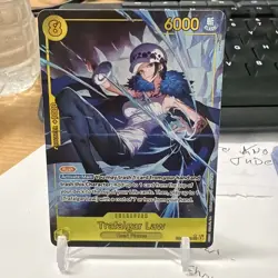 One Piece CCG English Trafalgar Law SEC Alt Art EB03-062 Heroine Edition - Image 1