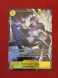 One Piece CCG English Trafalgar Law SEC Alt Art EB03-062 Heroine Edition - Image 1