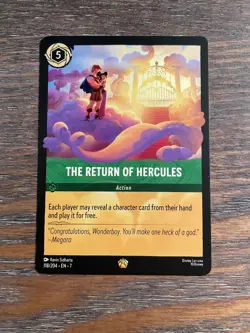 Disney Lorcana TCG The Return of Hercules 118/204 Archazia's Island NM - Image 1