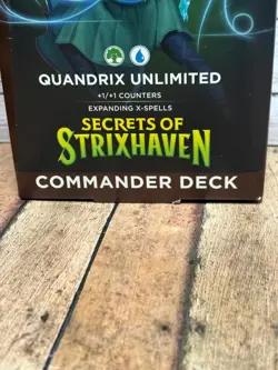 MAGIC-THE GATHERING GATHERING QUANDRIZ UNLIMITED-SECRETS OF STRIXHAVEN 100 CARDS - Image 2