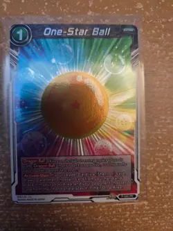 Dragon Ball Super Card Game One-Star Ball Promotional Cards P-089 Regular Promo - Image 1