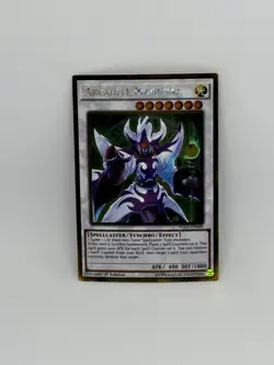 Yugioh Card Arcanite Magician PGL3-EN060 GOLD RARE 1st Ed. - NM - Image 1