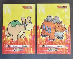 NUMEL X CAMERUPT EVOLUTION LOT - POKEMON CARD DATABASE 3 CCG FOIL - Image 1
