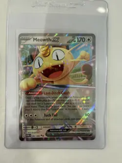 Meowth GX EX Basic Holo 062/088 Pokemon TCG Card HP 170 - Image 2