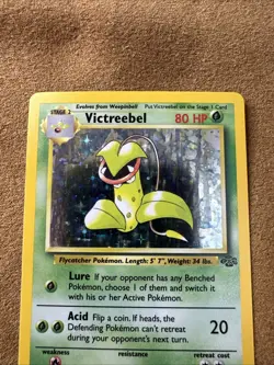 Victreebel Holo Rare Pokemon Card 14/64 Jungle Set Vintage 1999 - Image 4