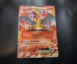 Charizard EX XY17 Full Art Black Star Promo Pokemon Card MP-LP - Image 1