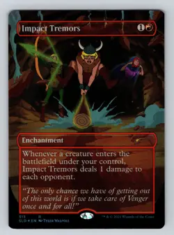 Impact Tremors Foil R Secret Lair Drop Series 313 NM - Image 1