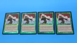 4x FOIL THORN ELEMENTAL CORE SET 7TH EDITION MTG MAGIC GATHERING 2NM 1LP 1MP - Image 1