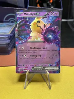 Pokemon Mimikyu ex 069/159 SV09 Journey Together Double Rare Holo 2023 NM - Image 1