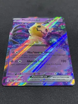 Pokemon Mimikyu ex 069/159 SV09 Journey Together Double Rare Holo 2023 NM - Image 3