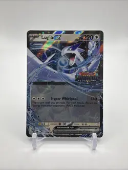 Lugia ex (Prismatic Evolutions Stamped) Holo Double Rare Pokemon 082/131 LP - Image 1