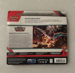 Pokemon TCG Scarlet & Violet - Obsidian Flames Booster Blister - 3 Packs - Image 3