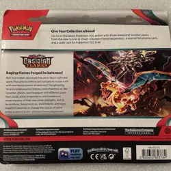 Pokemon TCG Scarlet & Violet - Obsidian Flames Booster Blister - 3 Packs - Image 4