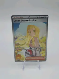 Pokemon Lillie's Determination 184/132 ME01 Rare SIR - Image 1