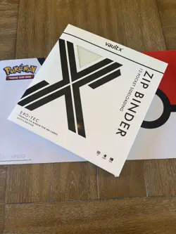 Vaultx EXO-TEC Pokemon SV 10.5 Zip Binder 12-Pocket Side Loading 480 Cards. - Image 1