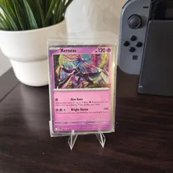 Pokemon Xerneas 064/132 Mega Evolutions Stamped Promo Sealed - Image 1