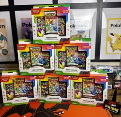 Pokemon TCG First Partner Series 1 Illustration Collection Box Lot Of 6 - Image 1