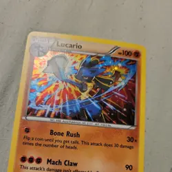 Pokemon TCG Lucario Holo XY140 XY Black Star Promo NM - Image 2