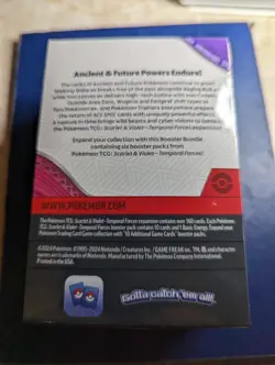 Pokemon: Scarlet & Violet Temporal Forces Booster Bundle (6 Packs) Sealed - Image 2