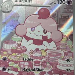 Pokemon TCG Slurpuff Illustration Rare Holo Temporal Forces 236/217 - Image 1