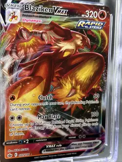 Pokemon TCG Blaziken VMAX 021/198 Swsh06- Chilling Reign Holo Gem Mint 10!! - Image 2