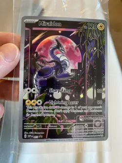 Pokemon TCG Miraidon SVP 013 POKEMON CENTER stamped Promo SEALED!! - Image 3