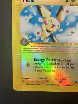 Pichu 22/165 Reverse Holo Expedition Pokemon - Image 5