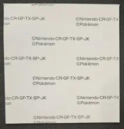 Japanese Pichu Daiichi Pan Stickers Part 2 Pound Cake Pokemon Trading CG LP - Image 2