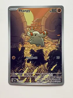 Phanpy 205/191 SV Surging Sparks Illustration Rare Pokemon TCG NM - Image 1