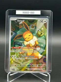 Pokemon TCG Eevee SVP 173 Scarlet & Violet Promo Black Star Promo B0002-093 - Image 1