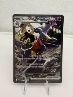 Pokemon TCG Cynthia’s Garchomp EX 232/182 Destined Rivals Mint Condition - Image 1
