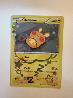 Dedenne RC10/RC32 Generations: Radiant Collection Holofoil Uncommon Pokemon TCG - Image 1