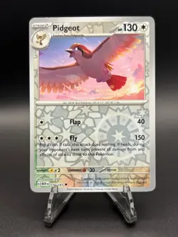 Pidgeot 018/165 - Reverse Holo Scarlet & Violet 151 Pokemon TCG NM - Image 1