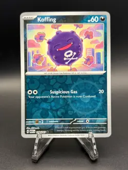 Koffing 109/165 - Reverse Holo Scarlet & Violet 151 Pokemon TCG NM - Image 1