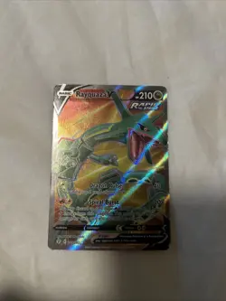 Pokemon Rayquaza V Full Art Holo Ultra Rare 110/203 Evolving Skies Englis *MINT* - Image 1