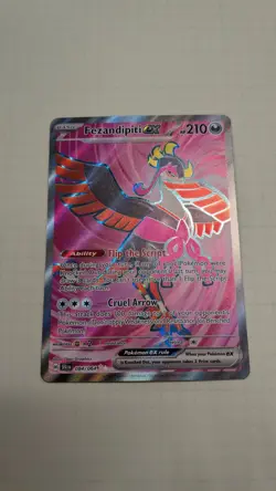 Pokemon TCG Fezandipiti EX Shrouded Fable 84/64 Full Art - Image 1