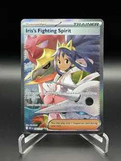 Iris's Fighting Spirit SIR 292/217 Ascended Heroes Pokemon NM - Image 3