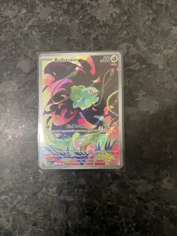 Pokemon Bulbasaur IR Mega Evolution 133/132 In Hand English - NM- Pack Fresh - Image 1