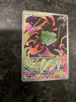 Pokemon Bulbasaur IR Mega Evolution 133/132 In Hand English - NM- Pack Fresh - Image 5