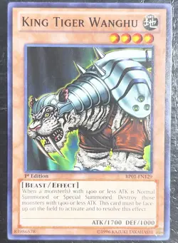King Tiger Wanghu BP01-EN129 Battle Pack: Epic Dawn 1st Edition LP - Image 1