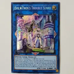 Evil Twin's Trouble Sunny - MP22-EN216 - NM - Secret Rare - 1st ed - Yugioh - Image 1