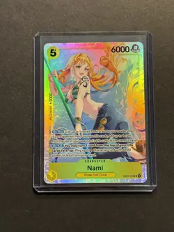 One Piece CCG Nami Heroine's Edition SR Foil Card EB03-053 NM - Image 1