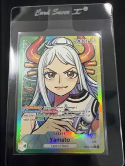 Yamato (Alternate Art) OP06-022 Wings of the Captain NM One Piece Card TCG - Image 1