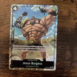 One Piece TCG: PRB-02 The Best Vol. 2 OP09-086 Jesus Burgess (Alt Art) - MINT! - Image 1