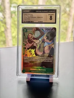 One Piece Graded CGC 8 Jewelry Bonney EB02-015 Super Rare English - Image 1
